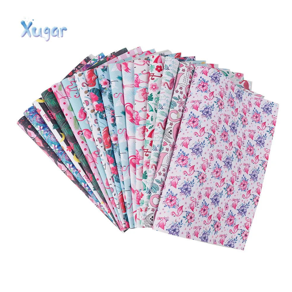 22cm*30cm Flamingo Synthetic Leather Fabric Sheet Plants Summer Flamingo Printed PU Material DIY Hairbows Bags Sewing Patchwork
22cm*30cm Flamingo Synthetic Leather Fabric Sheet Plants Summer Flamingo Printed PU Material DIY Hairbows Bags Sewing Patchwork