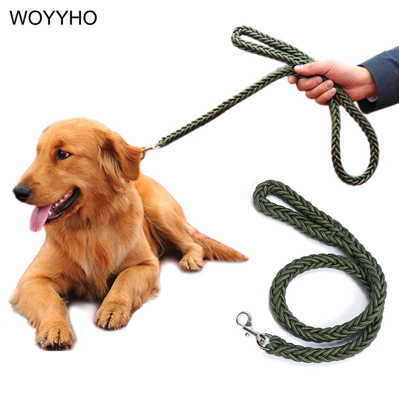 Green Nylon Leash For Dogs Braided Strong Outdoor Walking Training Pet Rope Heavy Duty Dog Leads Leashes 115cm
Green Nylon Leash For Dogs Braided Strong Outdoor Walking Training Pet Rope Heavy Duty Dog Leads Leashes 115cm