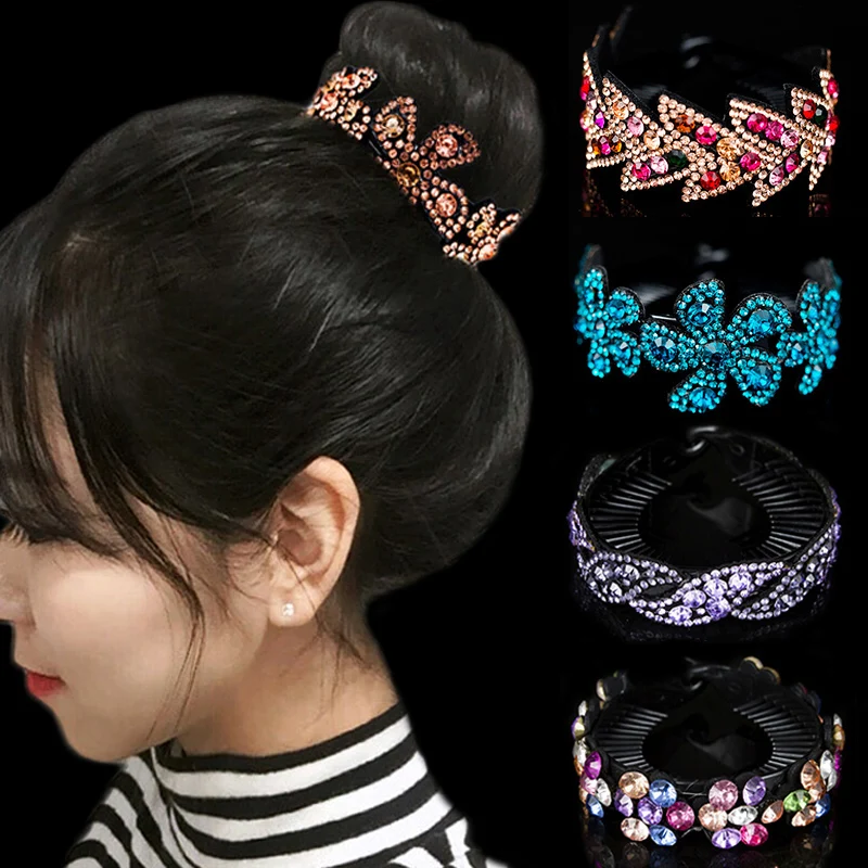 New Crystal Hair Claws For Women Headwear Twist Bud-Like Hair Style Bird Nest Rhinestone Flower Girls Hairpin Hair Accessories
New Crystal Hair Claws For Women Headwear Twist Bud-Like Hair Style Bird Nest Rhinestone Flower Girls Hairpin Hair Accessories