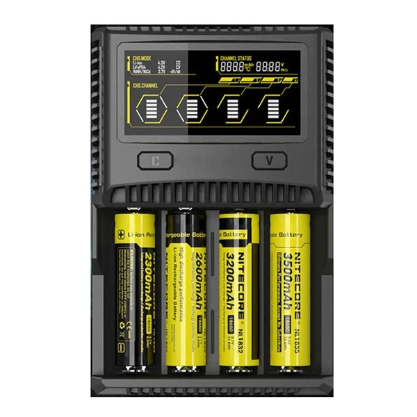 SC4 LCD Monitor USB Smart Fast Charge Lithium Ion / IMR / LiFePO4 / NiMH Battery Charger For Almost All Batteries
SC4 LCD Monitor USB Smart Fast Charge Lithium Ion / IMR / LiFePO4 / NiMH Battery Charger For Almost All Batteries