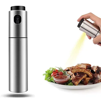 CAKEHOUD Food Grade Stainless Steel Refillable Olive Oil Sprayer For Cooking, Barbecue Kitchen Oil Pot Soy Sauce Seasoning Jar
CAKEHOUD Food Grade Stainless Steel Refillable Olive Oil Sprayer For Cooking, Barbecue Kitchen Oil Pot Soy Sauce Seasoning Jar