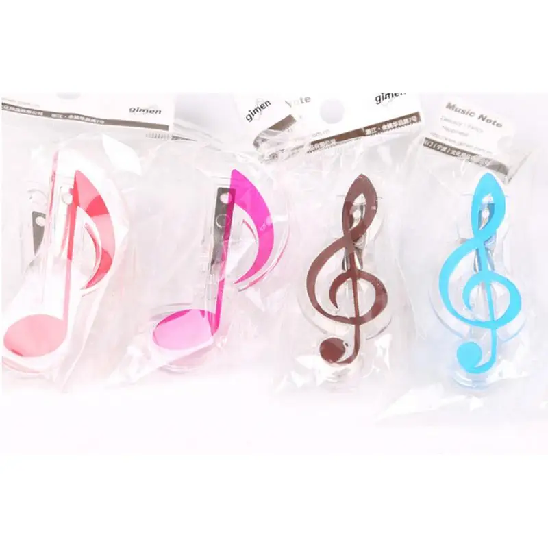 4pcs Creative Musical Note Clips Music Score Book Page Clips Photos Tickets Letter Paper Clip for Guitar Violin Piano Player 
4pcs Creative Musical Note Clips Music Score Book Page Clips Photos Tickets Letter Paper Clip for Guitar Violin Piano Player