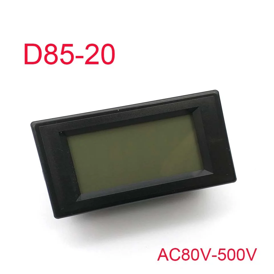 Digital Voltmeter Voltage Panel Meter Mini Ammeter Panel Current Meter Tester With LED Display Black Case AC80-500V LCD
Digital Voltmeter Voltage Panel Meter Mini Ammeter Panel Current Meter Tester With LED Display Black Case AC80-500V LCD