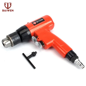 3/8" Self-locking Air Drill For Hole Drilling Reversible Pistol Type Pneumatic Impact Drill Power Tool
3/8" Self-locking Air Drill For Hole Drilling Reversible Pistol Type Pneumatic Impact Drill Power Tool