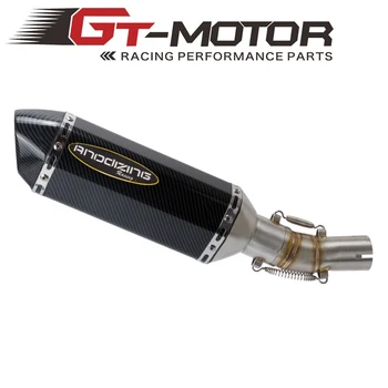 Motorcycle Slip On Middle Pipe Link Muffler Exhaust System For Kawasaki Ninja 650 ER6N ER6F 2009-2016 Slip-On with Exhaust
Motorcycle Slip On Middle Pipe Link Muffler Exhaust System For Kawasaki Ninja 650 ER6N ER6F 2009-2016 Slip-On with Exhaust