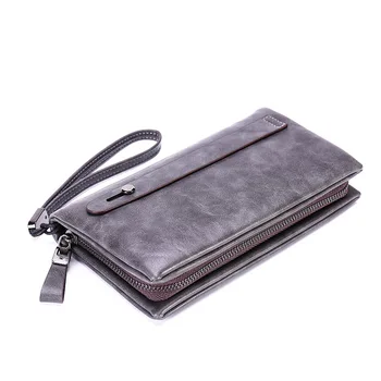 2018 Men Clutch Wallets Classic Long Card Holder Purse Quality Zipper Large Capacity Big Brand Luxury Wristlet Wallet for
2018 Men Clutch Wallets Classic Long Card Holder Purse Quality Zipper Large Capacity Big Brand Luxury Wristlet Wallet for