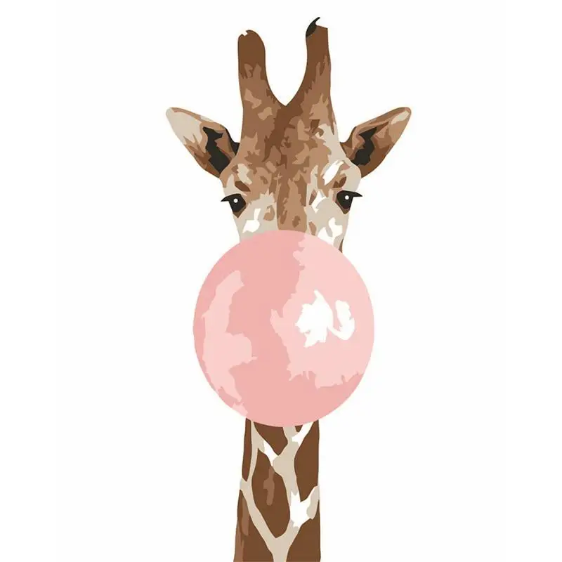 DIY Digital Painting Cute Giraffe Number Painting Kit Handmade Home Decoration Oil Painting Pendant Valentine Day Unique Gift
DIY Digital Painting Cute Giraffe Number Painting Kit Handmade Home Decoration Oil Painting Pendant Valentine Day Unique Gift