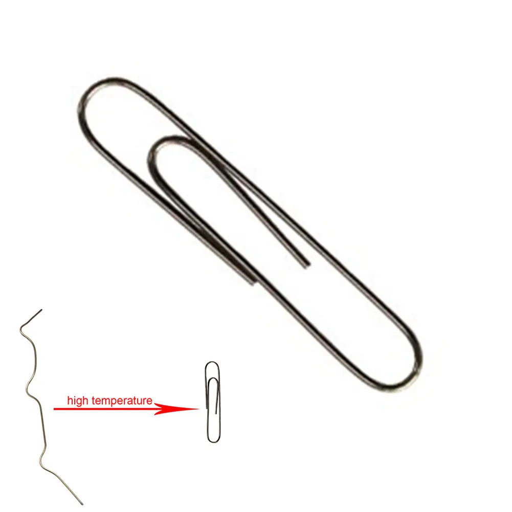 Nitinol Magic Prop Paper Clip Metal Wire Illusion Trick Mentalism Toys Self Bending Memory Change
Nitinol Magic Prop Paper Clip Metal Wire Illusion Trick Mentalism Toys Self Bending Memory Change