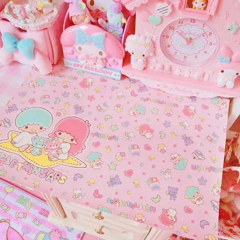 46x32CM Cartoon Little Twin Stars My Melody Tablecloth Waterproof Soft Plastic Birthday Party For Rectangular Table Decor
46x32CM Cartoon Little Twin Stars My Melody Tablecloth Waterproof Soft Plastic Birthday Party For Rectangular Table Decor