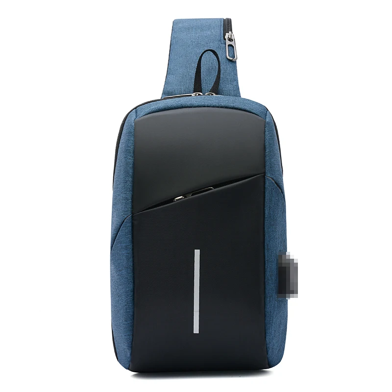 Мужская сумка-мессенджер MeiJiaNa повседневная с диагональю экрана и USB зарядкой 2019 |