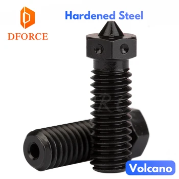 1PC Hardened Steel Volcano Nozzles for high temperature 3D printing PEI PEEK or Carbon fiber filament for E3DVolcano hotend
1PC Hardened Steel Volcano Nozzles for high temperature 3D printing PEI PEEK or Carbon fiber filament for E3DVolcano hotend