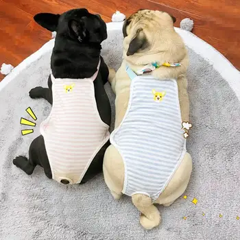 LanLan Cute Stripes Printing Pet Breathable Physiological Pants for Corgi French Bulldog
LanLan Cute Stripes Printing Pet Breathable Physiological Pants for Corgi French Bulldog