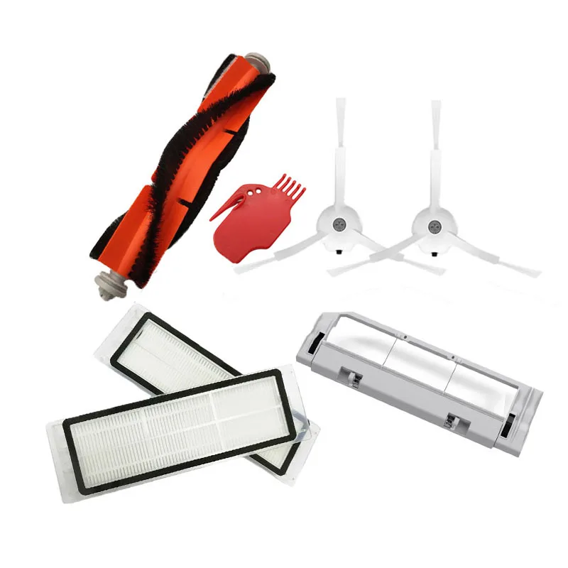 7 Pcs HEPA Filter Main Brush Cleaning Tool Side Brush Main Brush Cover for Xiaomi mijia Vacuum Cleaner Filter Replacement Part
7 Pcs HEPA Filter Main Brush Cleaning Tool Side Brush Main Brush Cover for Xiaomi mijia Vacuum Cleaner Filter Replacement Part