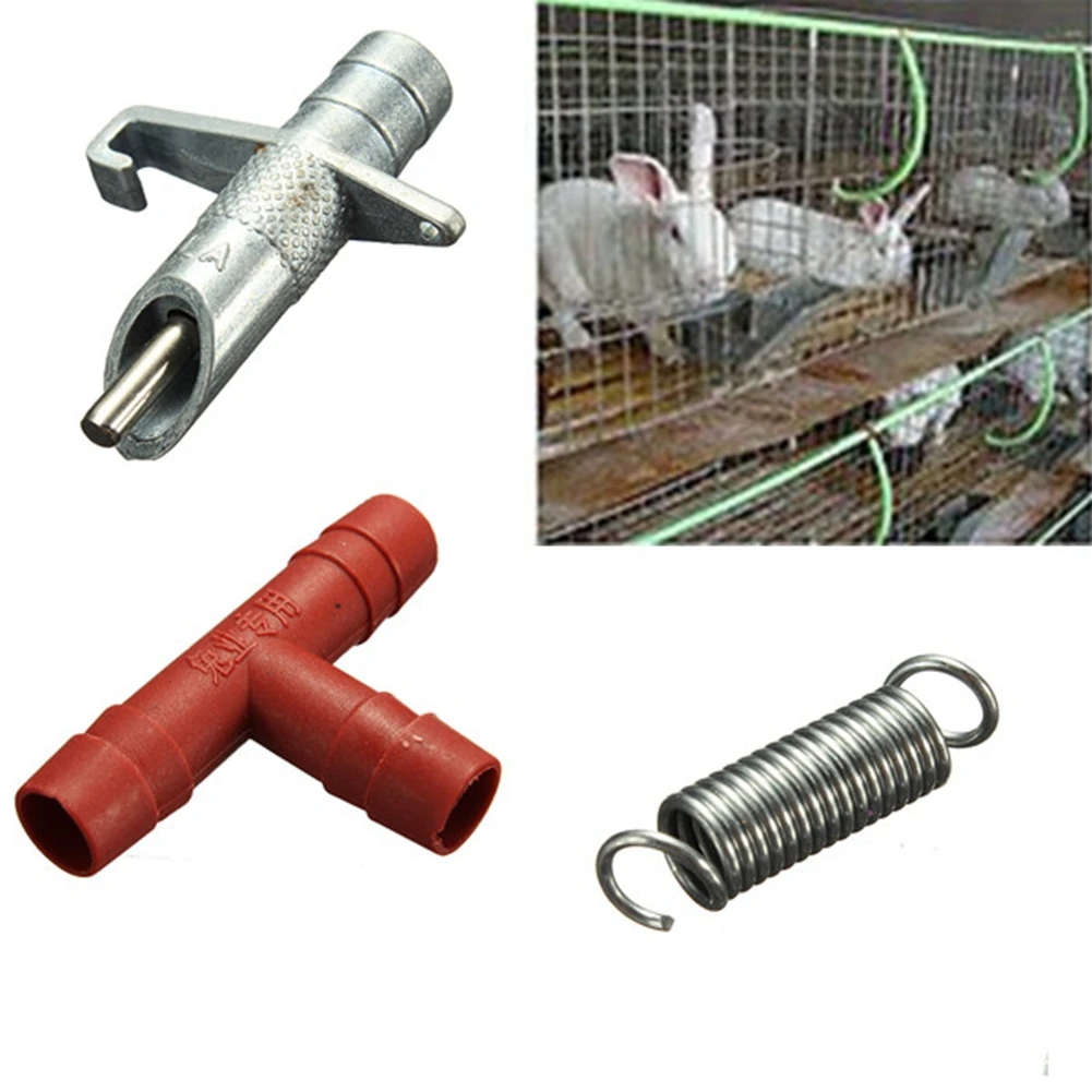 LVOERTUIG 10 Sets Automatic Water Nipple Drinker Feeders Rabbit Bunny Guinea Pig Ferret Mice Color Random
LVOERTUIG 10 Sets Automatic Water Nipple Drinker Feeders Rabbit Bunny Guinea Pig Ferret Mice Color Random