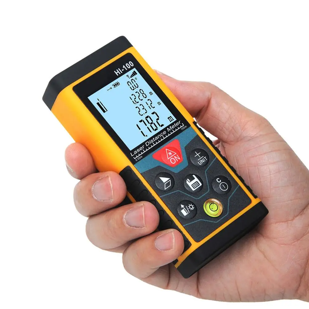 40M 60M 80M Handheld Infrared Range Finder High Precision Electronic Level Ruler
40M 60M 80M Handheld Infrared Range Finder High Precision Electronic Level Ruler