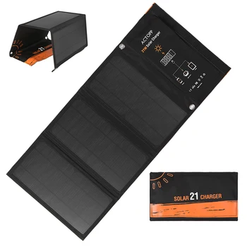 21W Foldable Solar Charger Waterproof Sun Power Panel Charge Dual USB Ports Portable Power Source Rescue Safety First Aid
21W Foldable Solar Charger Waterproof Sun Power Panel Charge Dual USB Ports Portable Power Source Rescue Safety First Aid