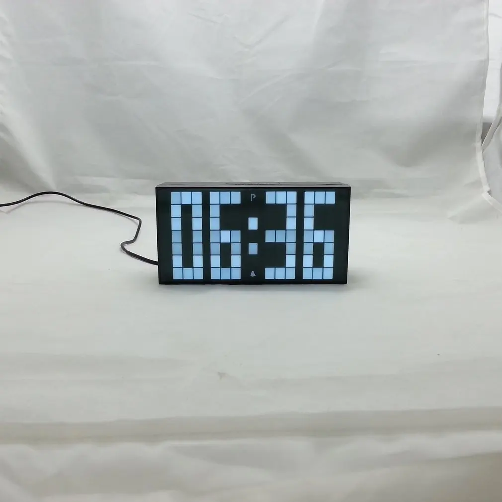 LED Digital Electronic Despertador Smart Creative Bedside Speech Control Alarm Clock Square Multi-function Alarm
LED Digital Electronic Despertador Smart Creative Bedside Speech Control Alarm Clock Square Multi-function Alarm