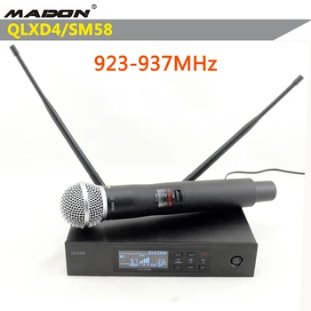 Free Shipping , QLXD4/SM-58 923-937MHz shurewireless microphone ,QLXD wireless microphone
Free Shipping , QLXD4/SM-58 923-937MHz shurewireless microphone ,QLXD wireless microphone