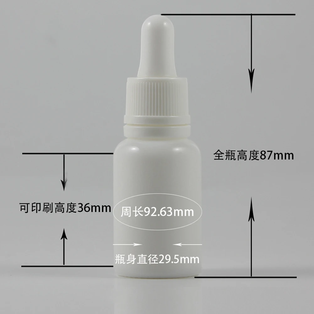 China factory white opal glass dropper bottle for essential oils 15ml cosmetic containers
China factory white opal glass dropper bottle for essential oils 15ml cosmetic containers
