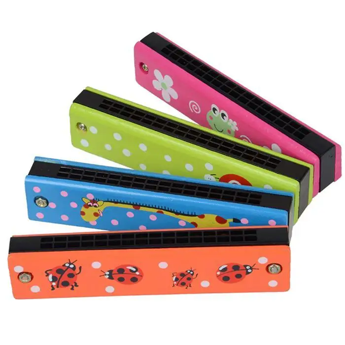1pc Cartoon Wooden Harmonica Kids Music Instrument Educational Attractive Birthday Gift Baby Educational Toys Color Random
1pc Cartoon Wooden Harmonica Kids Music Instrument Educational Attractive Birthday Gift Baby Educational Toys Color Random