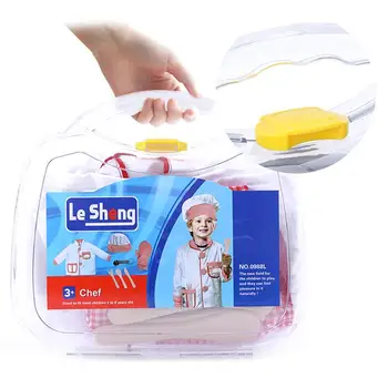 Kindergarten Costume Set Children's Role Playing Doctor Toy Professional Simulation Play House Kitchen Toy For Girls Boys 
Kindergarten Costume Set Children's Role Playing Doctor Toy Professional Simulation Play House Kitchen Toy For Girls Boys