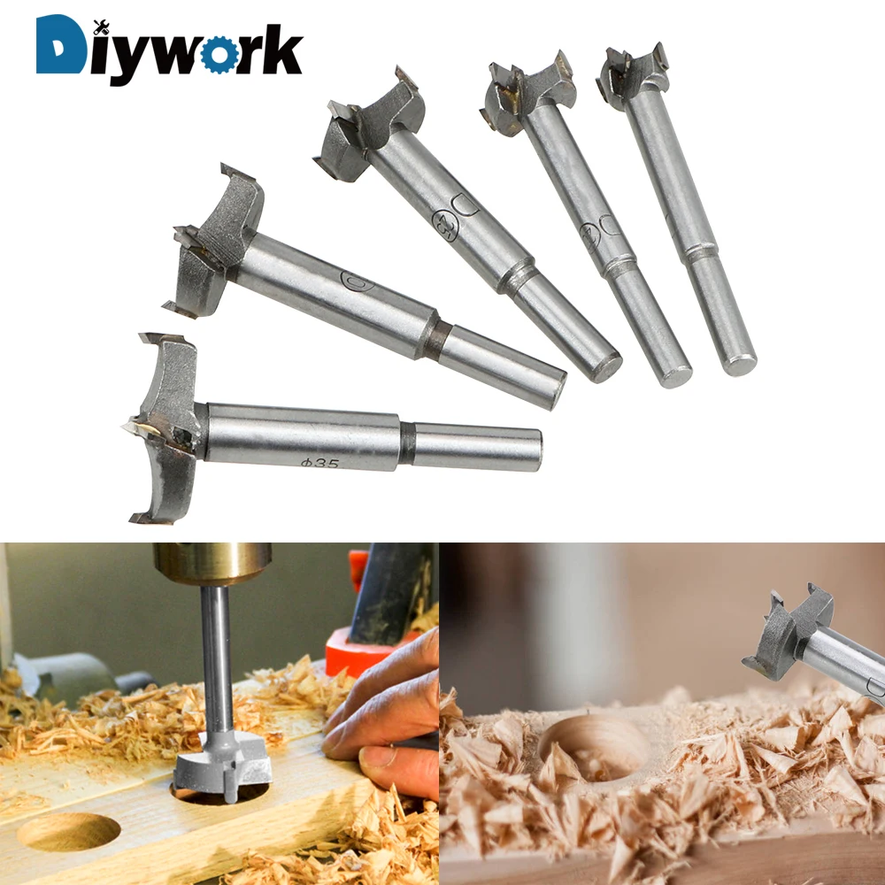 DIYWORK Drill Bit Wood Drilling Hole Opener Hinge Boring Woodworking Hole Saw Cutter 15/20/25/30/35MM Drilling Pilot Holes
DIYWORK Drill Bit Wood Drilling Hole Opener Hinge Boring Woodworking Hole Saw Cutter 15/20/25/30/35MM Drilling Pilot Holes