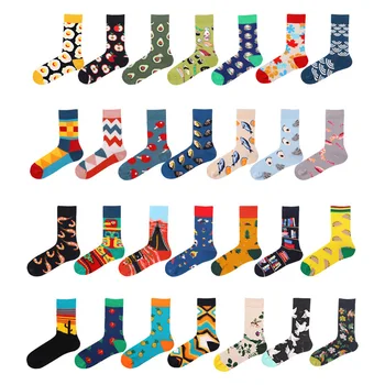 PEONFLY 1 pair men socks combed cotton cartoon animal bird shark zebra corn watermelon sea food geometric novelty funny socks
PEONFLY 1 pair men socks combed cotton cartoon animal bird shark zebra corn watermelon sea food geometric novelty funny socks