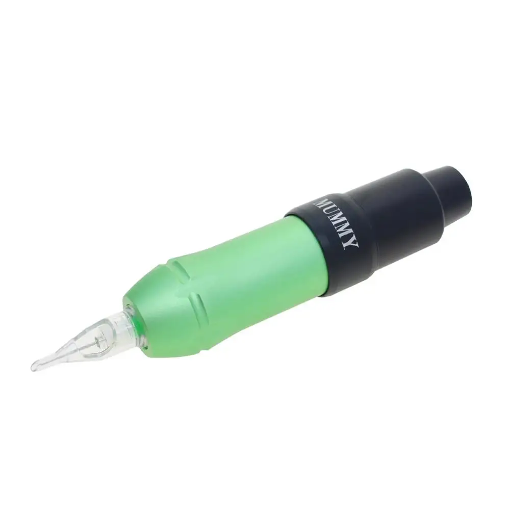 Mummy Rotary Tattoo Pen Machine Space Aluminum Frame Japan Motor RCA Connection(green)
Mummy Rotary Tattoo Pen Machine Space Aluminum Frame Japan Motor RCA Connection(green)