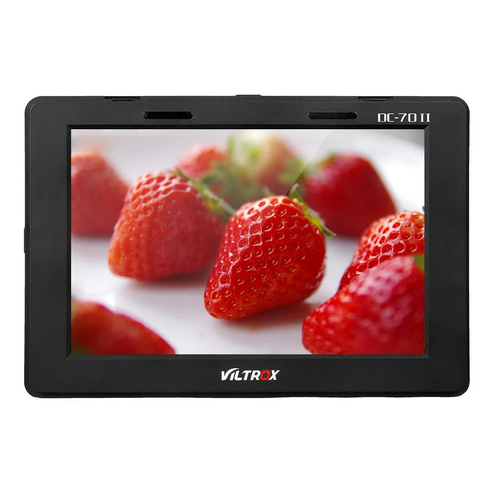 Viltrox DC-70II Video Monitor 7-inch TFT LCDClip-on Color 1024 * 600 HD Monitor HDMI AV Input for DSLR Camera Camcorder
Viltrox DC-70II Video Monitor 7-inch TFT LCDClip-on Color 1024 * 600 HD Monitor HDMI AV Input for DSLR Camera Camcorder
