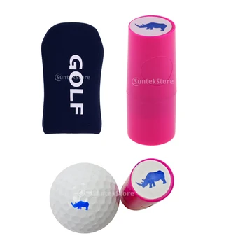 Colorfast Golf Stamp Stamper Marker Rhinoceros Shape for Golf Ball Decor + Blue Putter Cover Golf Head Protector
Colorfast Golf Stamp Stamper Marker Rhinoceros Shape for Golf Ball Decor + Blue Putter Cover Golf Head Protector