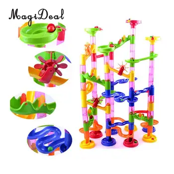MagiDeal 105Pcs/Pack Marble Race Run Game Building Block Tower for Party DIY Construction Kids Hands-on Ability Imagination Toy
MagiDeal 105Pcs/Pack Marble Race Run Game Building Block Tower for Party DIY Construction Kids Hands-on Ability Imagination Toy