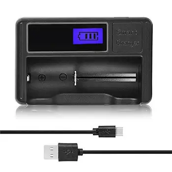 Charger Portable Travelling LCD Smart Display Battery Charger For Ni-MH Ni-Cd AA AAA Li-ion LiFePO4 IMR
Charger Portable Travelling LCD Smart Display Battery Charger For Ni-MH Ni-Cd AA AAA Li-ion LiFePO4 IMR