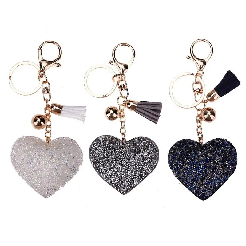 Lovely Cute Charming Bling Pendent Rhinestone Crystal Key chain Key ring Gift Car Interior Accessories Alloy Leather Key Rings
Lovely Cute Charming Bling Pendent Rhinestone Crystal Key chain Key ring Gift Car Interior Accessories Alloy Leather Key Rings