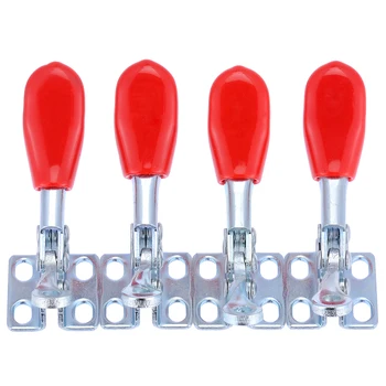 4pcs 27KG Toggle Clamps Metal Horizontal Quick Release Hand Tool Set Hand Clip Clamp Home Improvement Tool
4pcs 27KG Toggle Clamps Metal Horizontal Quick Release Hand Tool Set Hand Clip Clamp Home Improvement Tool