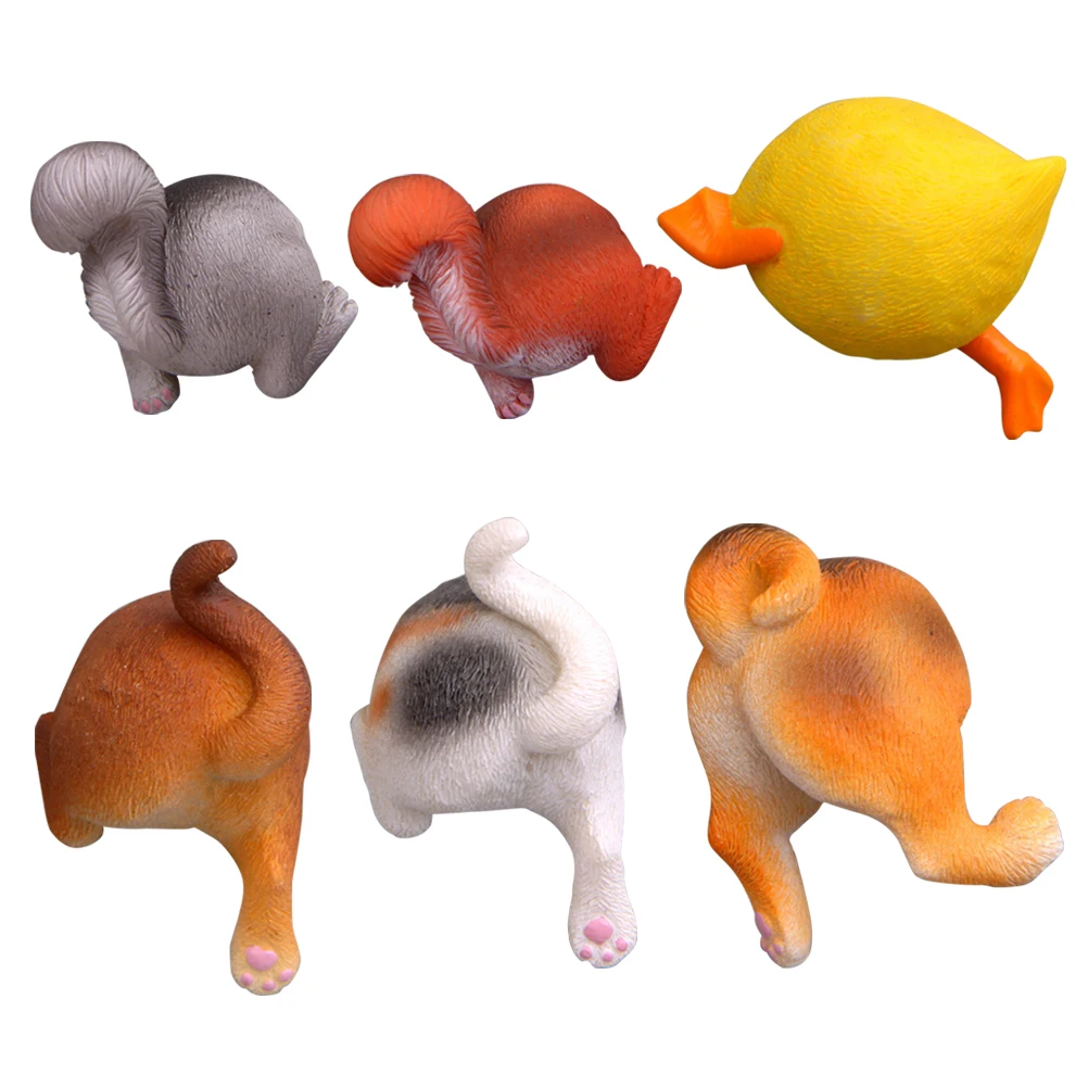 6pcs Animal Butt Magnets Fridge Strong Magnetic Refrigerator Whiteboard Magnets for Office Home Decoration
6pcs Animal Butt Magnets Fridge Strong Magnetic Refrigerator Whiteboard Magnets for Office Home Decoration