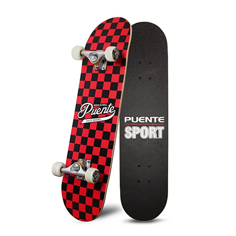 PUENTE Pet - 602 Four-wheel Double Kick Deck Skateboard for Entertainment with T-shape Gadget
PUENTE Pet - 602 Four-wheel Double Kick Deck Skateboard for Entertainment with T-shape Gadget