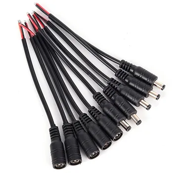 DC Power Connectors with Lock Buckle 5.5x2.1mm Male Female Jack Adapter For LED Strip 15cm Cable Length
DC Power Connectors with Lock Buckle 5.5x2.1mm Male Female Jack Adapter For LED Strip 15cm Cable Length