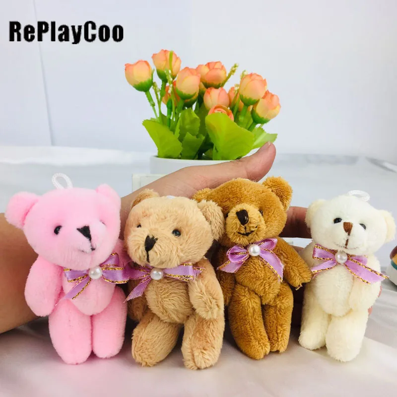 Kawaii Small Joint Teddy Bear Plush Toys Teddy Bear Mini 8cm Plush Teddies Small Stuffed Plush Teddy Bears 50/100PCS DMX016
Kawaii Small Joint Teddy Bear Plush Toys Teddy Bear Mini 8cm Plush Teddies Small Stuffed Plush Teddy Bears 50/100PCS DMX016