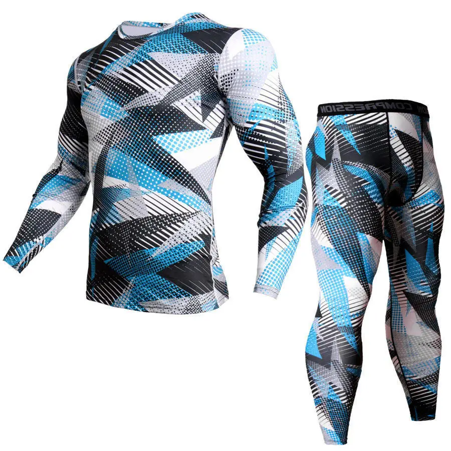 Men Compression Shirt Pants 2pcs/sets Tracksuit Camouflage Long Sleeve Tshirt Jogger Leggings Mens Gyms Bodybuilding Sportswear
Men Compression Shirt Pants 2pcs/sets Tracksuit Camouflage Long Sleeve Tshirt Jogger Leggings Mens Gyms Bodybuilding Sportswear