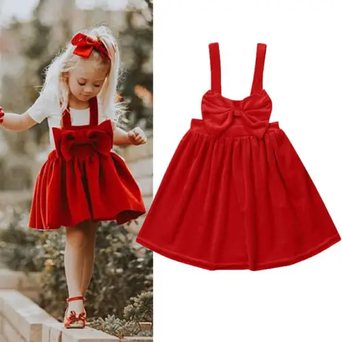 Emmababy Kids Baby Girls Velvet Princess Bow Dress Party Pageant Dress Suspender Dress
Emmababy Kids Baby Girls Velvet Princess Bow Dress Party Pageant Dress Suspender Dress