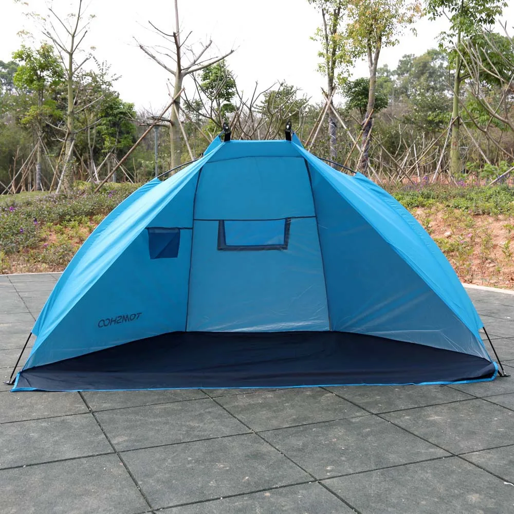 TOMSHOO Summer Beach Tent Outdoor Camping Tent Anti UV Sunshade Shelter for Fishing Picnic Beach Park Sports Fishing Tent
TOMSHOO Summer Beach Tent Outdoor Camping Tent Anti UV Sunshade Shelter for Fishing Picnic Beach Park Sports Fishing Tent