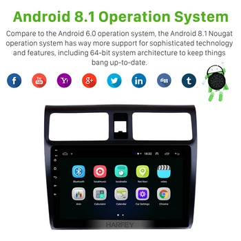 Harfey Car 10.1" Android 8.1 GPS 2Din Stereo Navi For Suzuki 2005 2006 2007 2008 2009 2010 Swift Car Head Unit support DVR 1080P
Harfey Car 10.1" Android 8.1 GPS 2Din Stereo Navi For Suzuki 2005 2006 2007 2008 2009 2010 Swift Car Head Unit support DVR 1080P
