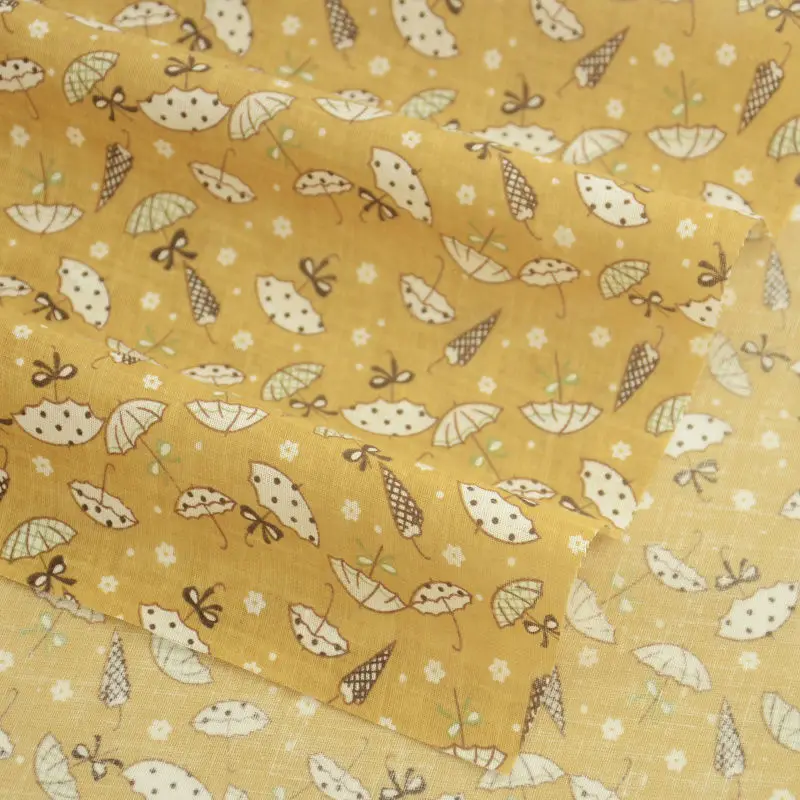 Scrapbooking Fabrics Lovely Umbrella 100% Cotton Fabric Patchwork Clothing Doll Sewing Cloth Garment Decoration CM Home Textile
Scrapbooking Fabrics Lovely Umbrella 100% Cotton Fabric Patchwork Clothing Doll Sewing Cloth Garment Decoration CM Home Textile