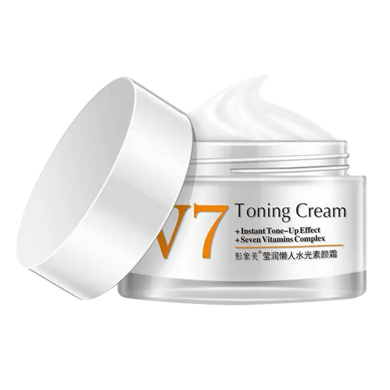 Lazy Cream V7 тонизирующий светильник отбеливающий увлажняющий Осветляющий цвет кожи