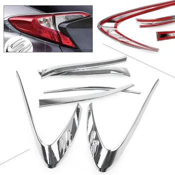 6PCS ABS Chrome Rear Tail Light Cover Protector Trim Decoration For Toyota C-HR CHR 2016 2017 2018 Auto Car Styling
6PCS ABS Chrome Rear Tail Light Cover Protector Trim Decoration For Toyota C-HR CHR 2016 2017 2018 Auto Car Styling
