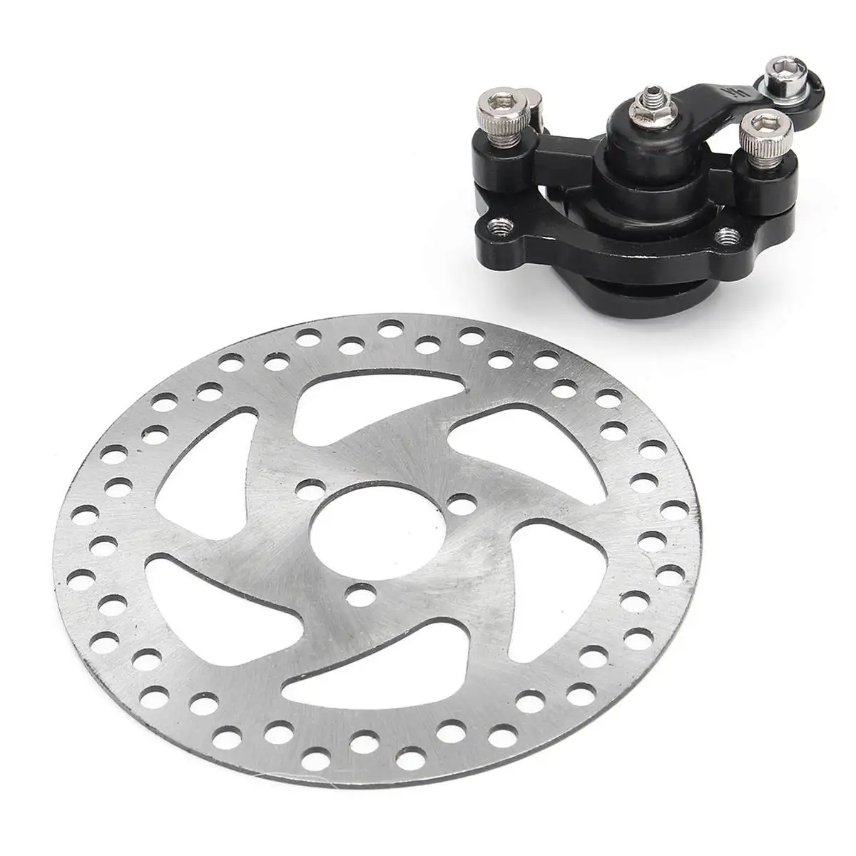 140mm Rear Disc Brake Rotors Brake Caliper Kit For 2 Stroke 47cc 49cc Engine Gas Electric Scooter Bike Mini Dirt Kits ATV
140mm Rear Disc Brake Rotors Brake Caliper Kit For 2 Stroke 47cc 49cc Engine Gas Electric Scooter Bike Mini Dirt Kits ATV