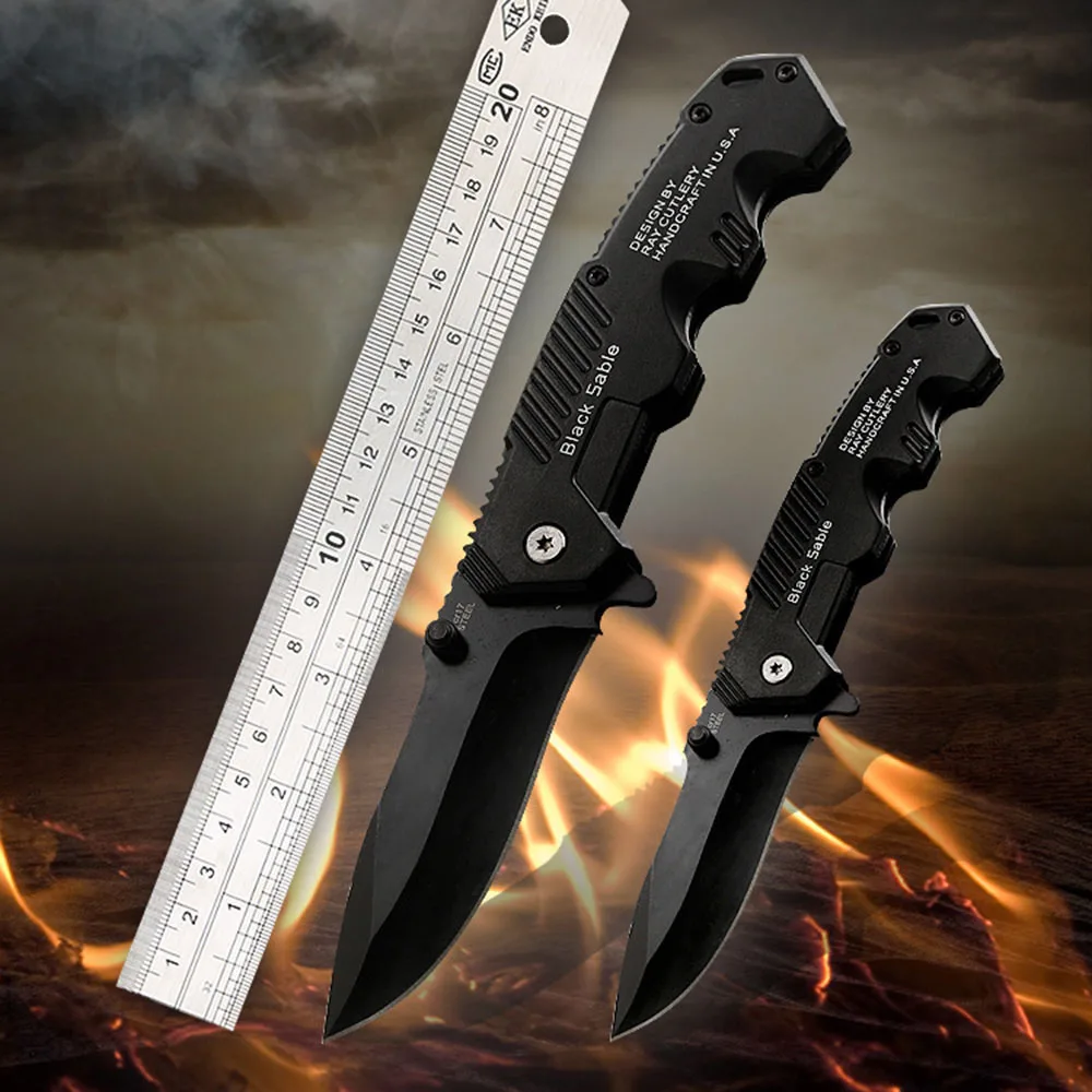 OWL OD036 Hot Tactical Folding knives Ebony handle Outdoor Camping Survival Hunting Knife portable Pocket Compact Knives
OWL OD036 Hot Tactical Folding knives Ebony handle Outdoor Camping Survival Hunting Knife portable Pocket Compact Knives