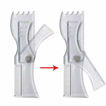 Men's Rotating Beard Shape Template Comb Adjustable Different Angle Modeling Feet Beard Comb Hairdressing Tools Hair Trimming
Men's Rotating Beard Shape Template Comb Adjustable Different Angle Modeling Feet Beard Comb Hairdressing Tools Hair Trimming