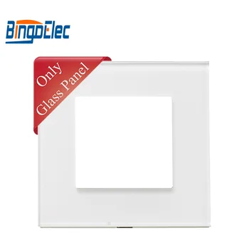 Bingoelec EU /UK Standard Three color Crystal Glass Socket Frame 86*86mm Single Glass Frame For Switch And Socket Parts
Bingoelec EU /UK Standard Three color Crystal Glass Socket Frame 86*86mm Single Glass Frame For Switch And Socket Parts