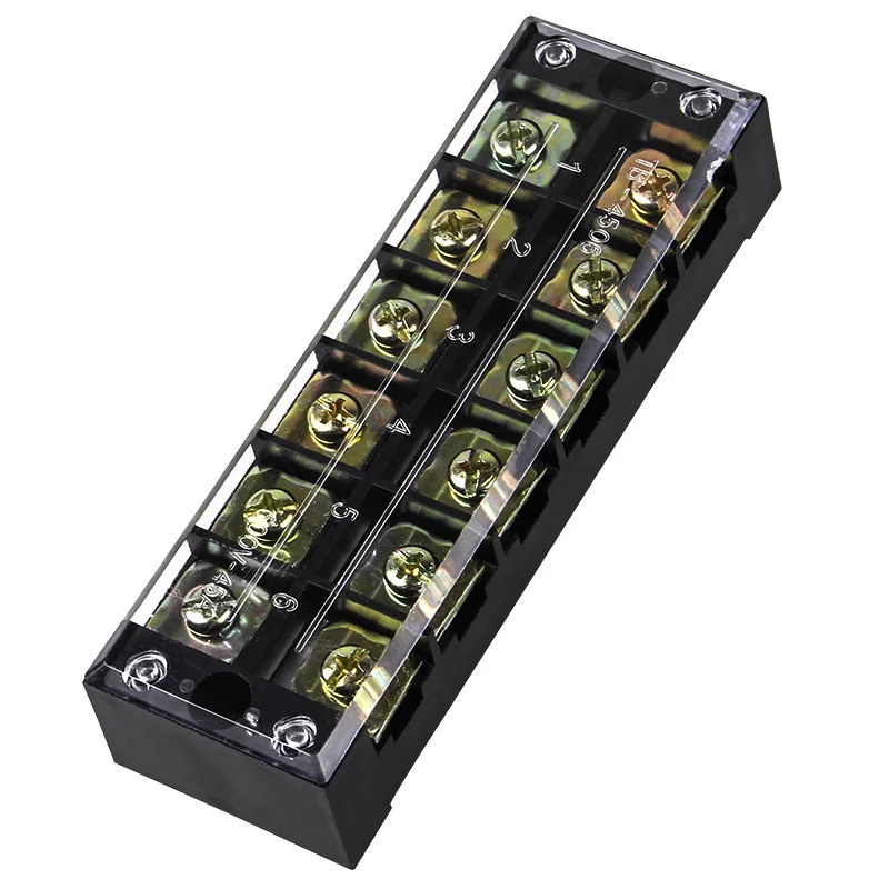 1PCS TB-4506 Terminal Block Terminal Block Terminal Block Wire Connector Terminal 45A 6-bit Terminal Block
1PCS TB-4506 Terminal Block Terminal Block Terminal Block Wire Connector Terminal 45A 6-bit Terminal Block